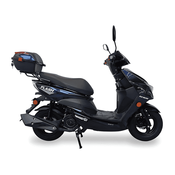 Ice Bear Flash PMZ150-4 150cc Gas Powered Scooter, Assembly Instruction Not Included (Blue)