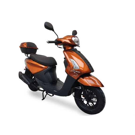 Ice Bear Jax PMZ50-3 49.5cc, GY6 Honda Clone, Seat Height 29.2 inches, Locking Trunk, Keda Tires, LED lights, USB port