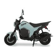 Ice Bear PMZ50-Z1 Menace 50cc Scooter, Assembly Instruction Not Included Grey Green