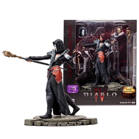 Ice Blades Sorceress: Epic (Diablo IV) 1:12 Posed Figure - McFarlane Toys