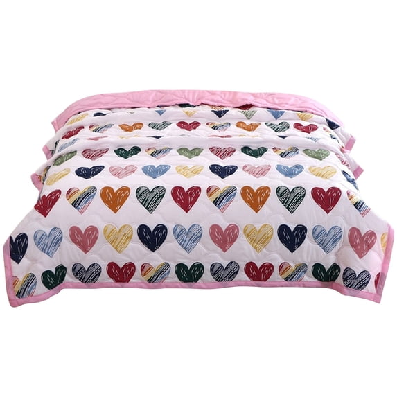 Ice Blanket For Hot Sleepers Rectangular Cotton All Season Lightweight Summer Cotton Cooler Quilt For Night Sweats Arc Chill Keep Cool Twin Size Soft Home