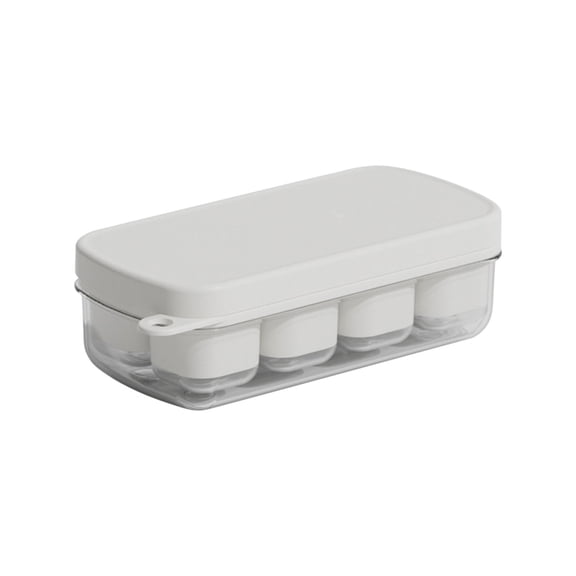 Ice Block Maker Food Grade Soft Hard Ice Cube Tray with Enhanced Lid for Effortless Ice Retrieval and Easy Cleaning