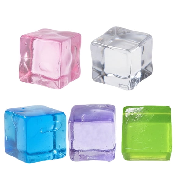 Ice Block Squishy Stress Cube Soft Slow Rebound Squeeze Toy Sensory Calming Tool for Classroom Prizes Party Favors