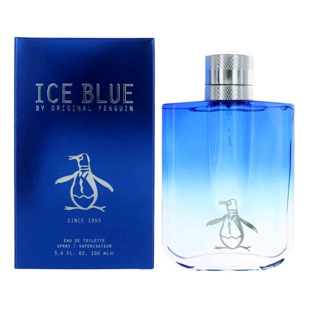 Original Penguin Ice Blue Eau de Toilette Spray for Men, 3.4 oz