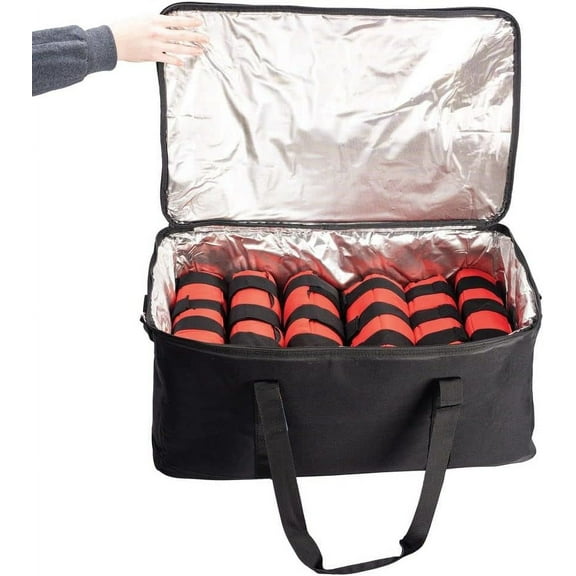 Ice Boot Cooler Bag | Color Black | Prolongs Cooling Life for Horse Boots | High Capacity | Lightweight & Portable | Versatile Usage | Durable Build