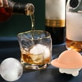 Ice Box Silicone Whisky Cube Round Spheres Maker Diy Trays Food