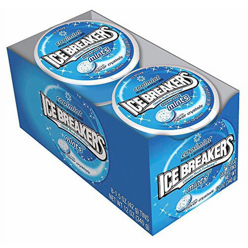 Ice Breaker Sugar Free Cool Mints, 8 pk. (pack of 2)