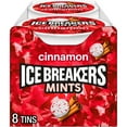 thumbnail image 1 of Ice Breakers Cinnamon Sugar Free Mints, Tins 1.5 oz, 8 Count, 1 of 9