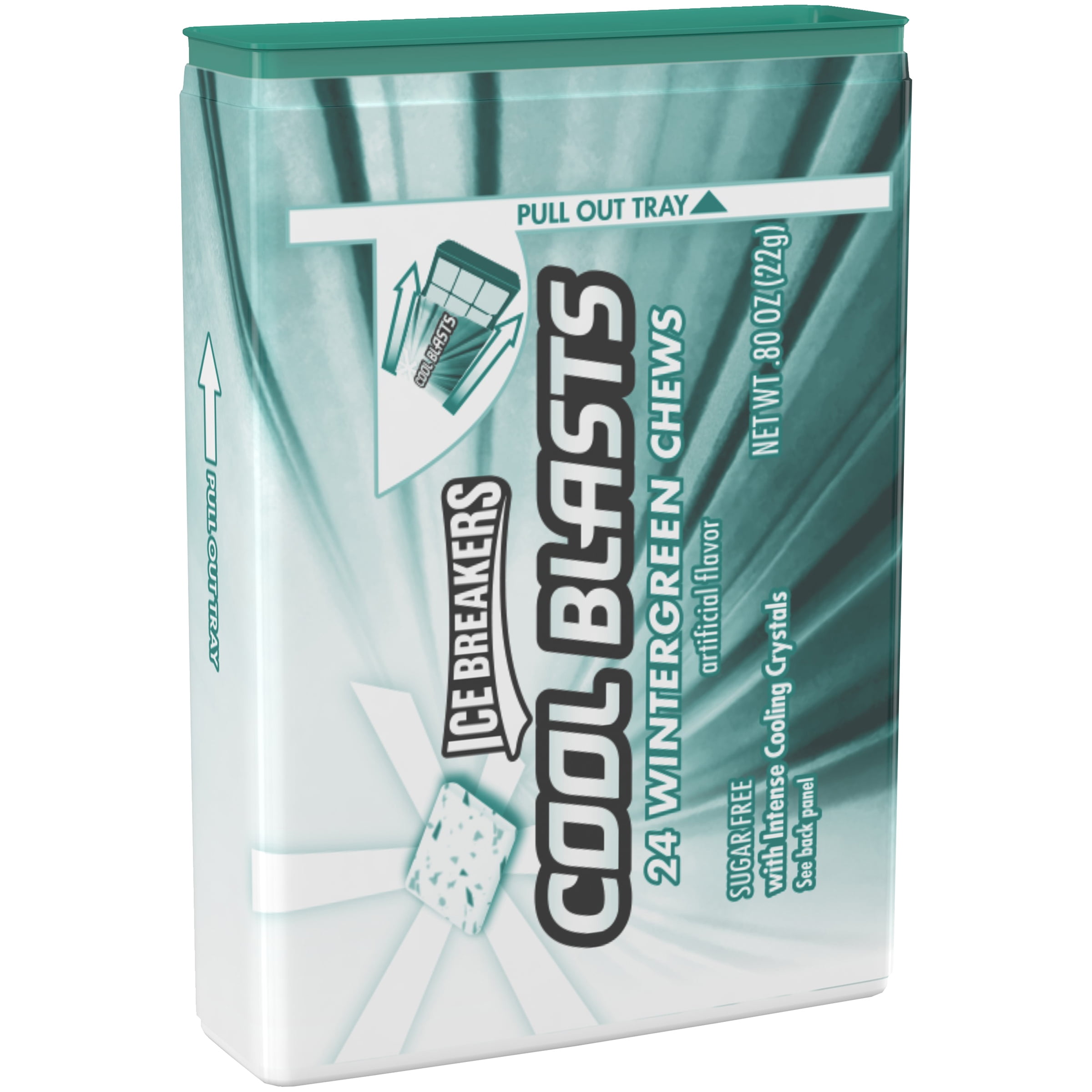 Ice Breakers Cool Blasts Sugar Free Mints in Wintergreen