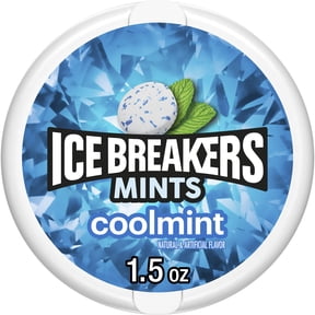 Ice Breakers Coolmint Flavored Sugar Free Mints, Puck 1.5 oz