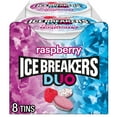 thumbnail image 1 of Ice Breakers Duo Fruit Plus Cool Raspberry Sugar Free Mints, Tins 1.3 oz, 8 Count, 1 of 9