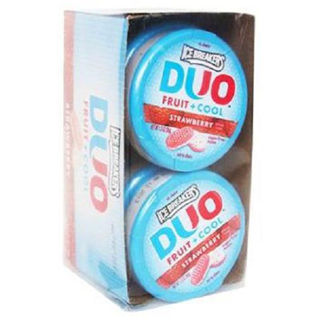 Ice Breakers Duo, Mints Strawberry Can, Count 8 (1.3oz) Mints