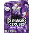 thumbnail image 1 of Ice Breakers Ice Cubes Arctic Grape Sugar Free Chewing Gum, Bottles 3.24 oz, 6 Count, 40 Pieces, 1 of 9