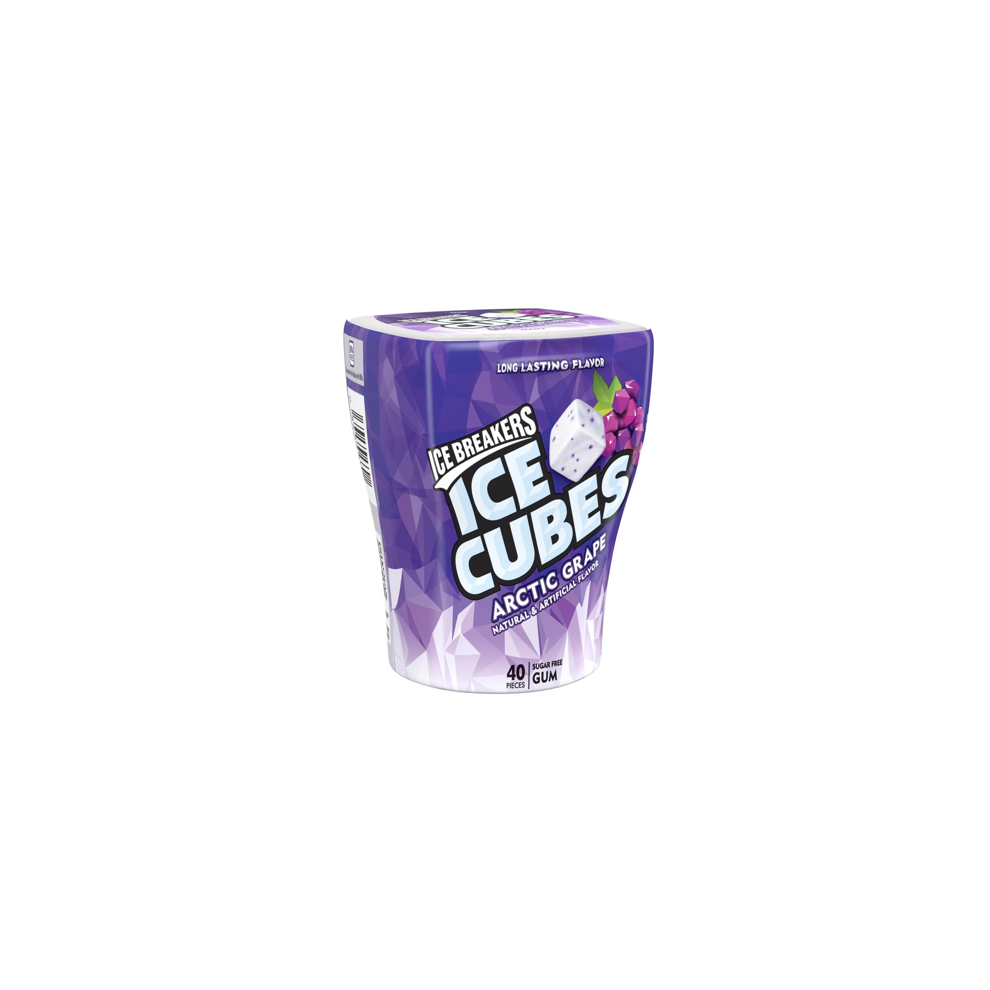 Ice Breakers Ice Cubes Artic Grape Sugar-Free Gum (Pack of 5)