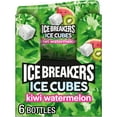 thumbnail image 1 of Ice Breakers Ice Cubes Kiwi Watermelon Sugar Free Chewing Gum, Bottles 3.24 oz, 6 Count, 40 Pieces, 1 of 9