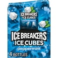 thumbnail image 1 of Ice Breakers Ice Cubes Peppermint Sugar Free Chewing Gum, Bottles 3.24 oz, 6 Count, 40 Pieces, 1 of 9