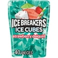 thumbnail image 1 of Ice Breakers Ice Cubes Strawberry Daiquiri Flavored Sugar Free Chewing Gum, Bottle 3.24 oz, 40 Pieces, 1 of 9