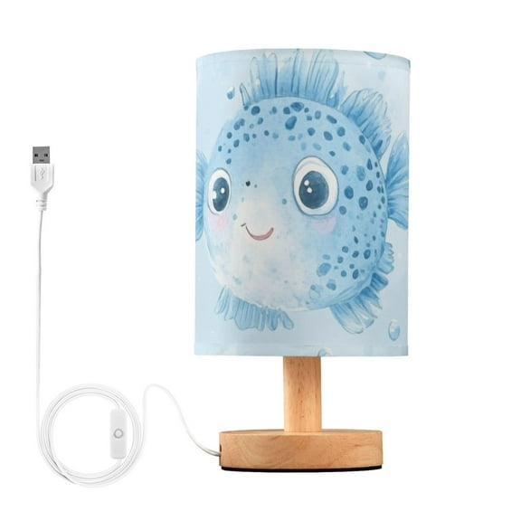 Ice Bubbles Puffers Table Lamp for Desk Nightstand Lamp with USB Modern Gifts for Bedroom Living Room Kids Room