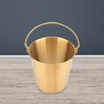 thumbnail image 1 of Ice Bucket Cooling Tool Cooling Bucket Drinks Bottle Cooling Container Stainless 700ML Aureate, 1 of 9