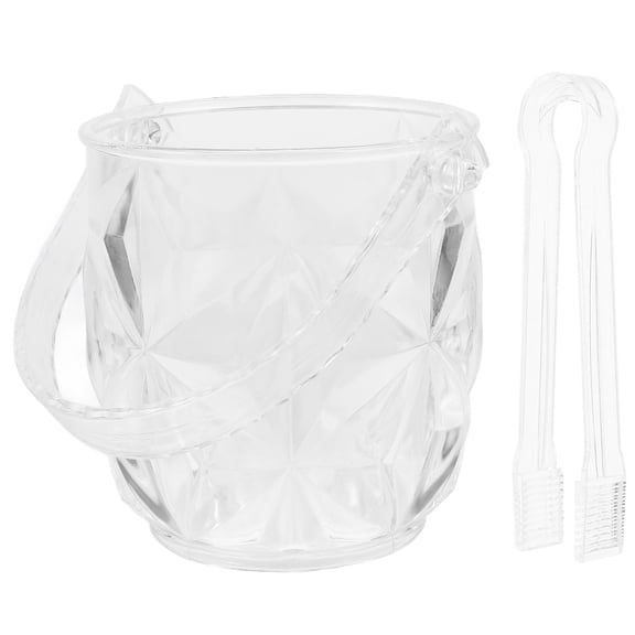 Ice Bucket Pink Aquarium Decor Outlet Fish Tank Decorations Large Portable Transparent