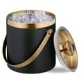thumbnail image 1 of Ice Bucket, Stainless Steel, Double-Walled, Ice Bucket with Lid & Handle, 2 L, Bucket, 1 of 7
