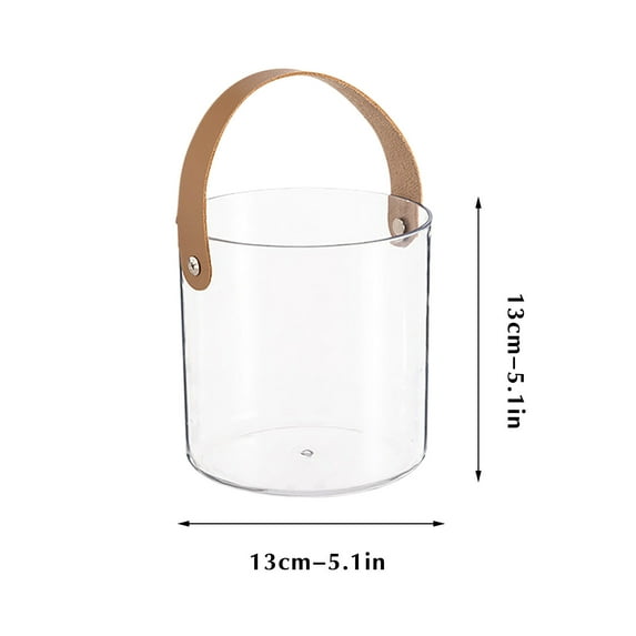 Ice Bucket Wine Bucket,Clear Acrylic Plastic Tub for Drinks and Parties, Oval Party Tub,Plastic Ice Bucket for Parties, Beverage Chilling Tub,Clear Wine Bucket for Parties,Champagne Or Beer Bottles