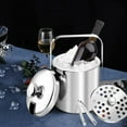 Ice Bucket With Lid, Ice Bucket, Cooler, Stainless Steel Freezer With
