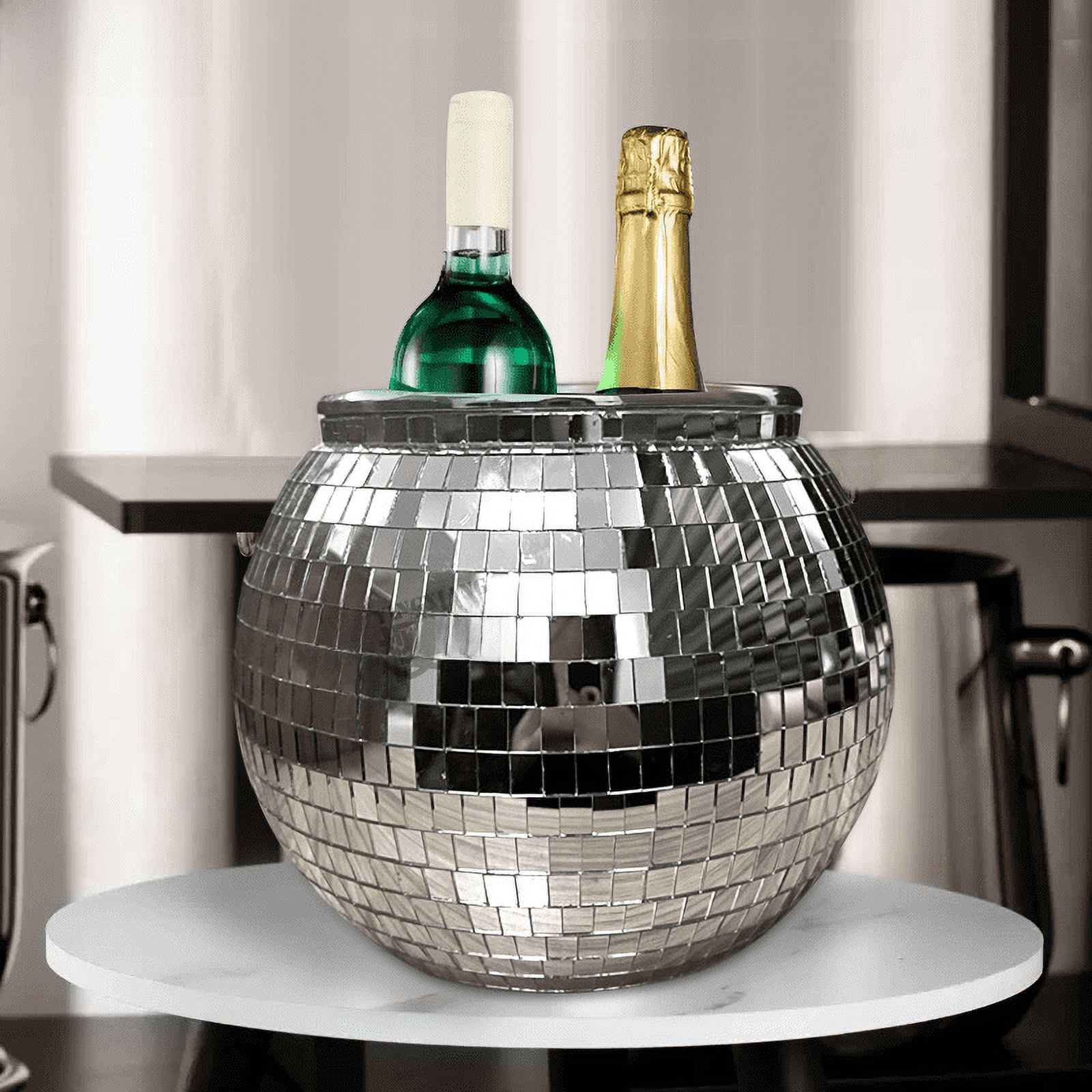 Ice Bucket mirror party dance reflective champagne Bucket Ice Bucket