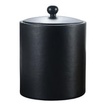 Ice Bucket with Lid with Insulation Beverage Tub for Bottle Cocktail Parties black