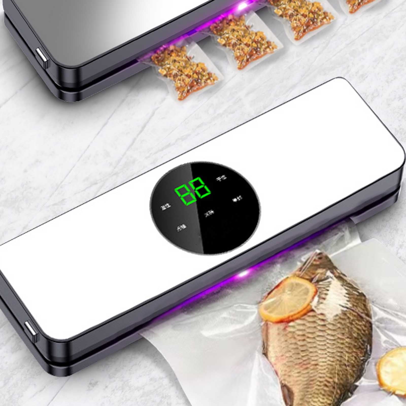 Ice Chip under 100 Heat Seal Meat Freezer Bags Vacuum Packaging