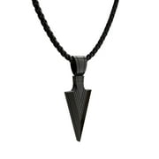 Ice City Jewelry Arrowhead Stainless Steel Necklace for Men