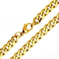 thumbnail image 1 of Ice City Miami Cuban Link Chain for Men, 8mm, 1 of 6