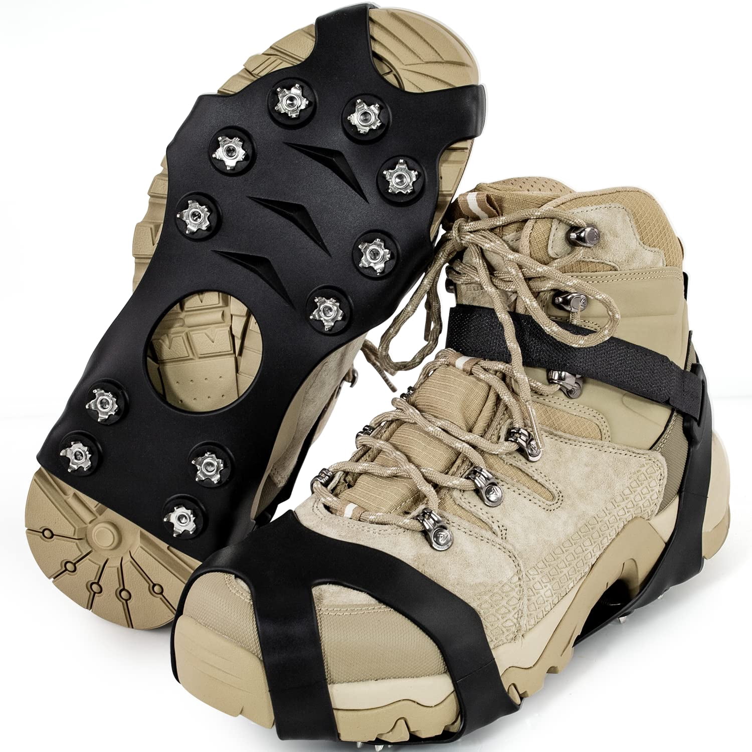 Griffes à Crampon Ceestyle 11 Pointes - Anti-dérapant Neige/glace - Acier Inoxydable - Mixte Adulte