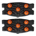 thumbnail image 1 of Ice Cleats for Shoes,Ice Grips For Shoes And Boots,Anti-Slip Ice Cleats With 5 Steel Studs,5 Tooth Footwear Crampons,Slip-on Shoe Grippers Anti Slip,Snow Grips For Shoes,Snow Boots,1 Pair, 1 of 4