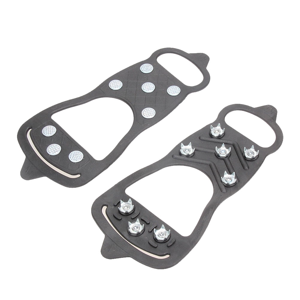 Ice Cleats Snow Shoes Cover Grips 8 Crampon Tractioncrampons Forwomen Men Rubber Studs Spikes