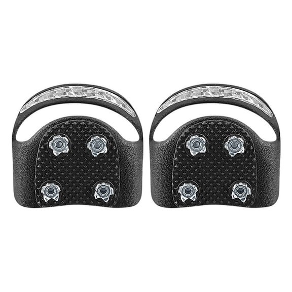Ice Cleats Traction Gear for Outdoor Hiking and Climbing with Reflective Design Lightweight Aluminum and Adjustable Ice Grips for and Adults Outdoors