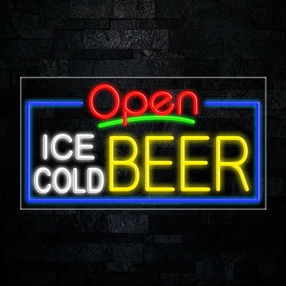 Ice Cold Beer LED Neon Sign 33