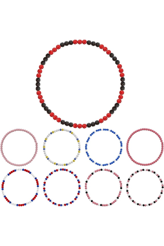 Ice Collection Necklace 20 Inch Adjustable Elastic Cord Baseball Bling Necklace Glitter Rhinestone Ball Necklace Inspired Sports Jewelry Athlete Necklace Baseball[o3053]