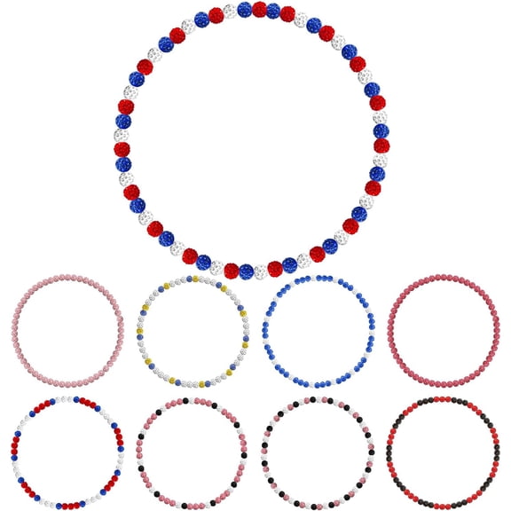 Ice Collection Necklace 20 Inch Adjustable Elastic Cord Baseball Bling Necklace Glitter Rhinestone Ball Necklace Inspired Sports Jewelry Athlete Necklace Baseball[o3045]