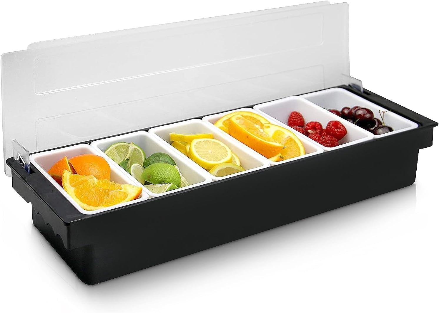Aazon.co | UKEEN Ice Cooled Condient Serving Container-3