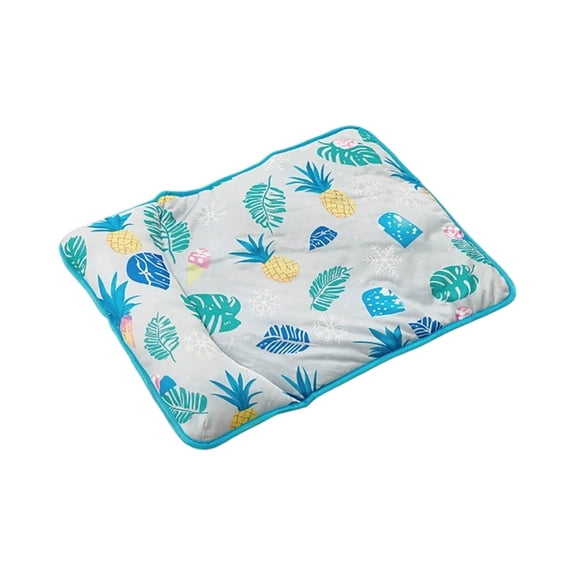 Ice Cooling Mat for Cats – Soft Gel Pad, Reusable Self-Cooling Chill Pad for Hot Weather, Home & Travel Use