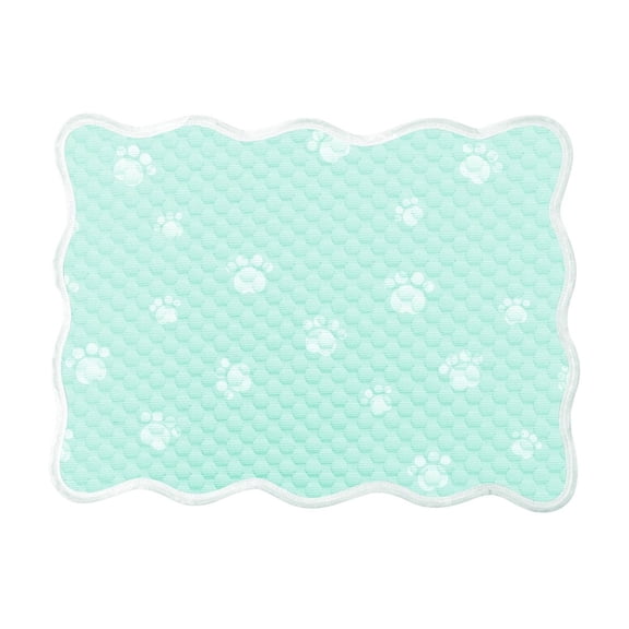 Ice Cooling Mat for Pets – Reusable Portable Gel Pad for Dogs & Cats, Self-Cooling Ice Pad for Hot Weather, Non-Slip Base, Easy to Clean