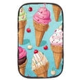 thumbnail image 1 of Ice Cream 12.5x8.2 Inch Soft Comfortable Furry Printed Car Armrest Pad Cover Mat Accessories, 1 of 6