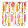 thumbnail image 1 of Ice Cream (5)_15 Curtains-blackout Curtains Bedroom Decor Living Room Darkening Grommet Window Drapes 2 Panels Set 42"x 84", 1 of 2