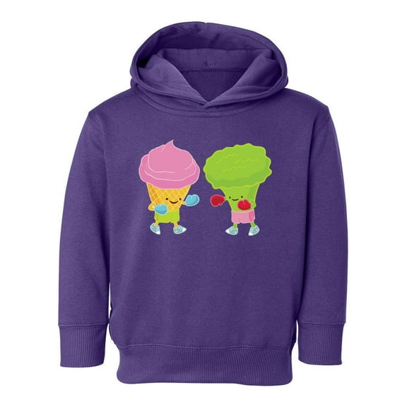 Ice Cream And Broccoli Hoodie Toddler -Image by Shutterstock, 5 Toddler