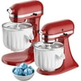 Ice Cream Attachment for Kitchenaid, Compatible with KitchenAid 4.5 Qt