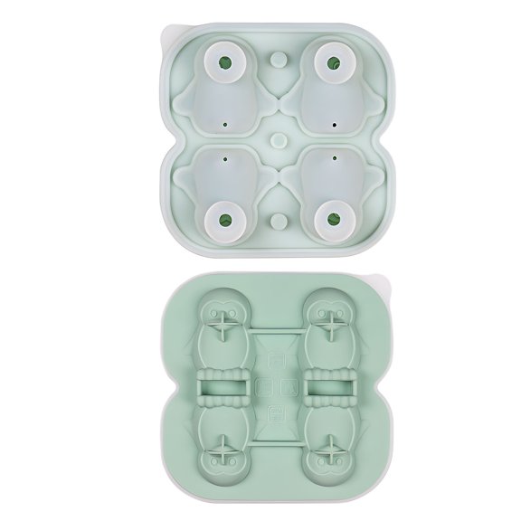 Ice Cream Ball Penguin Shaped Ice Tray 145x146x45Mm for Refrigerated Whiskey Cocktails Iced Coffee Milk Tea Beer Penguin Chocolate Fruit Jelly Cake Decorations