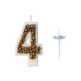 thumbnail image 1 of Ice Cream Birthday Party Decorations Gold Macaron Pearl Number Birthday Party Candles Children's Cake Decorations with Food-Grade Extended Pointed Base for Stable Hold, 1 of 6