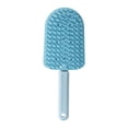 thumbnail image 1 of Ice Cream Brush for Cats,2-In-1 Soft Cat Brush,Pet Brushes for Shedding,Short Or Long Haired Cats,Pet Grooming,Bath and Massage Brushes,Pet Hair Removal Tool,Blue, 1 of 6