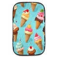 thumbnail image 1 of Ice Cream Car Armrest Pad Cover 12.5x8.2 Inch Soft Comfortable Furry Printed - Car Armrest Mat Pad, 1 of 6